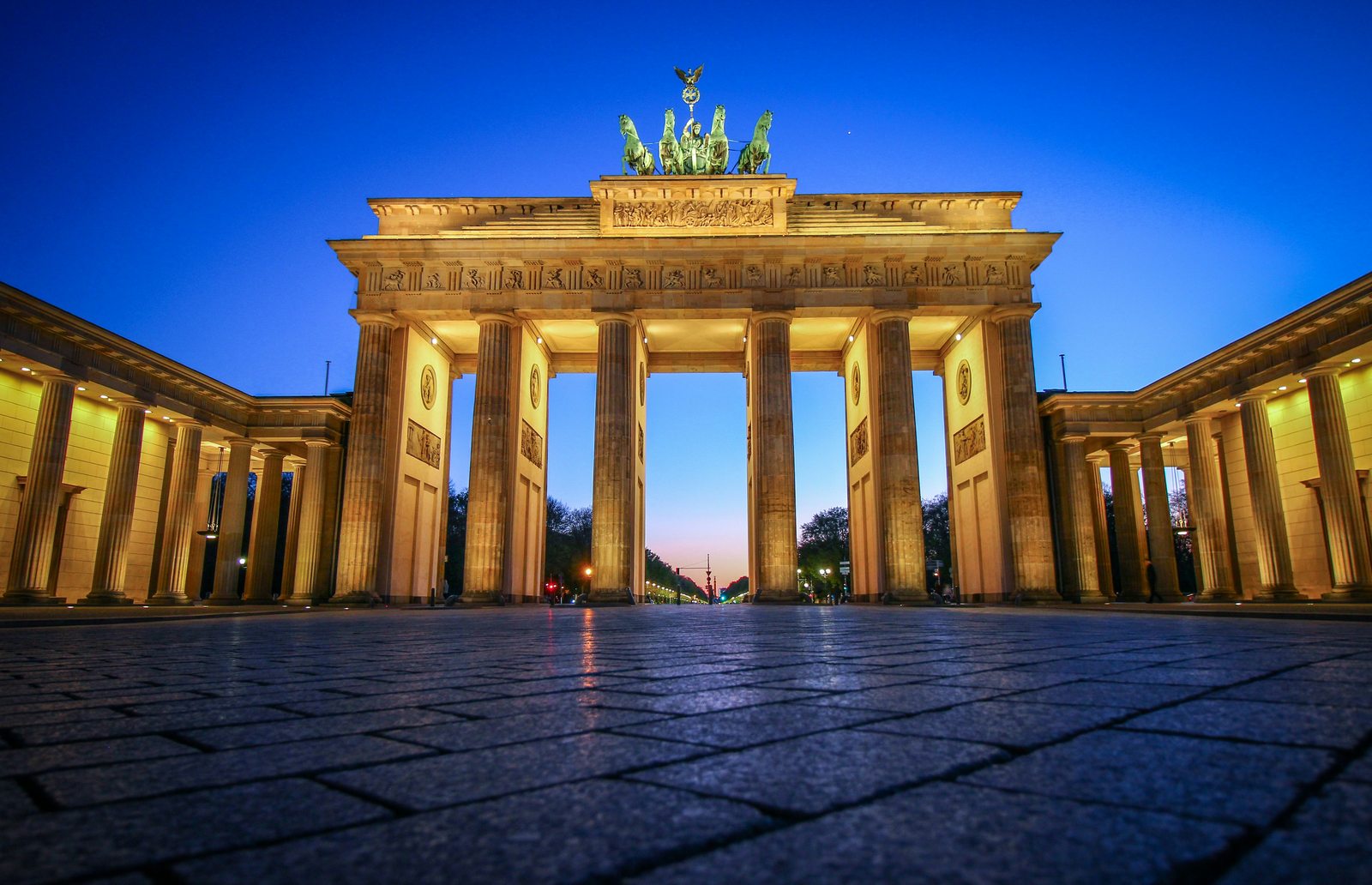 Berlin, Almanya — Brandenburg Kapısı